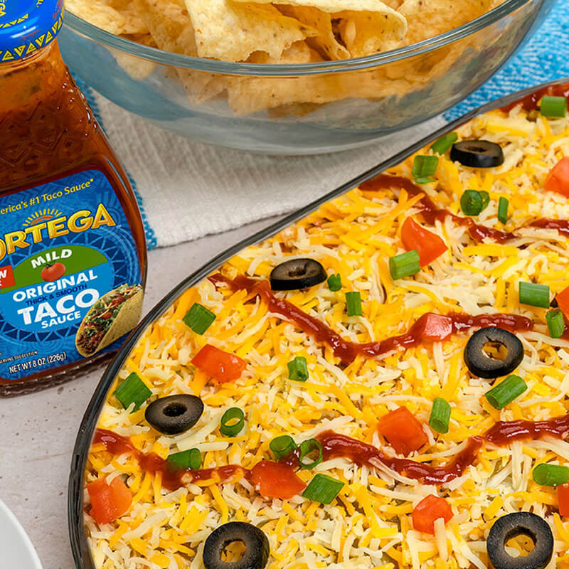 7-layer Taco Dip